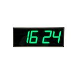 SANEC WiFi Senkronize Dijital LED Duvar ve Masa Saati – Otomatik İnternet Saat Ayarlı, Yeşil LED, 15x37 cm