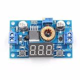 SANEC XL4015 Dijital Ekranlı DC-DC Ayarlanabilir Gerilim Düşürücü - Voltmetre