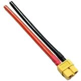 SANEC Xt60 Dişi Lipo Pil Şarj Kablosu 15 cm 2,5mm Siaf Silikon Kablolu - A.3240