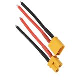 SANEC Xt90 Erkek Dişi Lipo Pil Şarj Kablosu 15 cm 2,5mm Siaf Silikon Kablolu