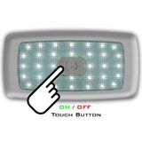 Sanel 12 Volt 34 Ledli İç Aydınlatma Dokunmatik Sıcak Beyaz Led Lamba