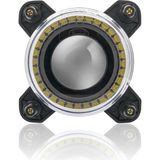 Sanel 12V-24V LED Far Mercekli (Kısa Hüzme) (Gündüz Sürüş Ledli)(Yuvarlak 90*110 Mm) - Beyaz