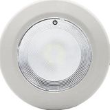 Sanel Butonlu Gomme Spot Beyaz+Mavi Isikli 24V
