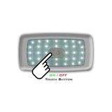 Sanel Dokunmatik LED Tavan Lambası 12V ( Beyaz Işık ) - 4000K - Ilık Beyaz