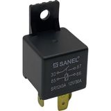 Sanel Mini Röle 4 Fişli 12V 30A 4 Uçlu 30-87-86-85 Universal Araçlar İçin Güvenilir Elektrik Kontrol Cihazı