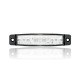 Sanel SBB12W6 Beyaz 12V Üniversal Parmak 6 Led Basamak