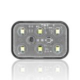 Sanel SBD24W6 Dış Makan Uyumlu Beyaz 24V Universal Kare 6 Led Aydınlatma