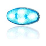Sanel SBE24B6 Dış Mekan Uyumlu Mavi 24V Üniversal Elips 6 Led Aydınlatma