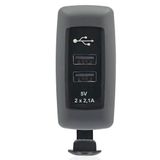 Sanel SUC8 Küpteşte Montajlı Çlft Çıkış 12//24V 4.2A DG Usb Şarj