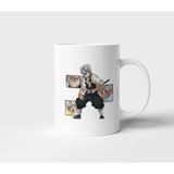 Sanemi Shinazugawa Demon Slayer Anime Tasarım Kupa - Hediyelik Kupa - Baskılı Kupa - 1 Adet - 300 ml