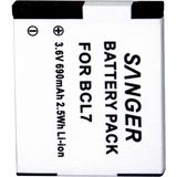 Sanger BCL7 Panasonic Fotoğraf Makinesi Batarya