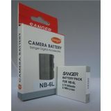 SANGER Canon Powershot D10, N, Sx280, Sx170 Bataryası