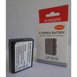 SANGER Lp-E10 Canon Rebel T3 Bataryası