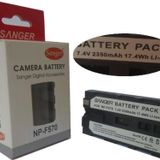 SANGER Np-F880 Batarya Uyumlukamera Işığı Ideal Batarya