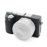 Sanger Siyah Sony A6300 Uyumlu Silikon Kılıf