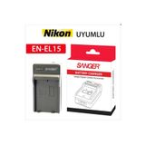Sanger,nikon D7200,NİKON D7500, Ile Uyumlu Fotoğraf Makinesi Şarj Cihazı