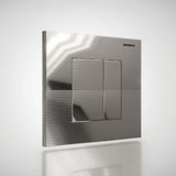 Sanica Rezervuar Panel Takımı Parlak Krom Boyalı P03 21 x 18 cm