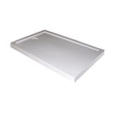 Sanica Salerno Dikdörtgen 130*70 Monoflat Duş Teknesi - Beyaz
