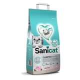 Sanicat 8 L Clumping White Gül Kokulu Topaklanan Kedi Kumu