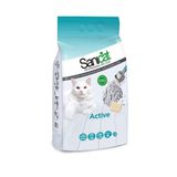 Sanicat Active Marsilya Sabunlu İnce 2x 10 lt Kedi Kumu