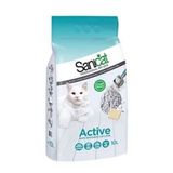 Sanicat Aktive Oksijenli Dezanfektan İnce Taneli Doğal 10 lt Kedi Kumu