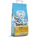 Sanicat Classic Doğal Kedi Kumu 10 Litre Aloe Vera Kokulu İnce Taneli Topaklaşan Kum