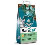 Sanicat Essential Oils Sedir ve Okaliptus Kokulu 10 kg Kedi Kumu