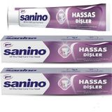 Sanino Hassas Dişler Sanino Diş Macunu 2 Adet 75 ml -Diş Eti Problemleri