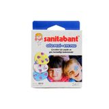Sanitabant Çocuk Göz Kapama Bandı Hipoallerjenik Yapışkanlı Oval Göz Pedi 24 Adet