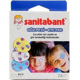 Sanitabant Eye Pad Göz Pedi Göz Kapama Bandı 24 lü 1 Kutu