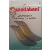 Sanitabant Şeffaf 20'li 610 Transparent Yara Bandı