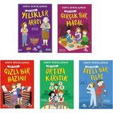Saniye Bencik Kangal Yelekler Adası Seti (5 Kitap) - Standart