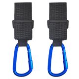 SANJOON UTV Rulo Kafes Kancaları Asılı Kask, Kulaklık, Gözlük için, 3,8 cm ila 5,08 cm SXS Rulo Çubuk Montaj Kanca Askı Polaris, RZR, Can Am ile Uyumlu (2 ADET, Mavi)