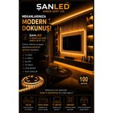 ŞANLED 3 ÇİPLİ İÇ MEKAN ŞERİT LED TÜM MEKANLAR-(TRAFOSUZ) 5,10,20,30,40,50,100M (AMBER, 100)