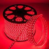 ŞANLED Hortum Esnek Şerit Led BEYAZ-GÜN IŞIĞI-KIRMIZI-MAVİ-AMBER- YEŞİL Rengi + 220v Fiş/1,2,3,4,5,10,15,20,25,50,100 Metre (KIRMIZI IŞIK, 30m)