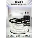 Şanled Hortum Esnek Şerit LED Beyaz Işık + 220V FIŞ/1,2,3,4,5,10,15,20,25,50,100 Metre - 1 m