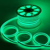 ŞANLED NEON Esnek Hortum Şerit Led BEYAZ,GÜN IŞIĞI,KIRMIZI, YEŞİL,MAVİ,AMBER rengi + 220V Fiş/1,2,3,4,5,10,15,20,25,50,100 Metre (YEŞİL IŞIK, 1 m)