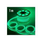 ŞANLED NEON Esnek Hortum Şerit Led Yeşil rengi + 220V Fiş/2,3,4,5,10,15,20,25,50,100 Metre