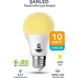 ŞANLED Tasarruflu Gün Işığı LED Ampul - 1, 4, 5, 8, 10, 20, 30, 40, 50, 100 (10W) - 1 Adet