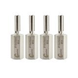 SANLEETEK Sert metal derz frezesi 10 x 25 mm sert metal harç frezesi harç kanca matkap ucu harç ve derz derzleri için tuğla derzleri duvar taş tuğla M14 açılı taşlama için dişli (4 adet)