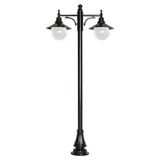 Şanlı 1462 25lik Prizmatik Gloplu ABS Şapkalı Aydınlatma Direği