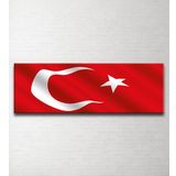 Şanlı Türk Bayrağımız Kanvas Tablo