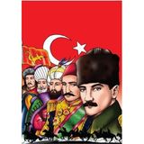 Şanlı Türk Devletleri Hun İmparatorluğun'dan Türkiye Cumhuriyeti'ne - Babıali Kültür Yayıncılığı