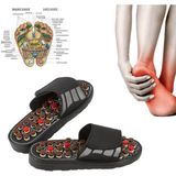 Sanlindou Sağlık Akupunktur Refleksoloji Shiatsu Bahar Döner 3D Ayak Masaj Terlik Omurga Sandal Vücut Detoks Ayak Masaj Ayakkabı | Ayak Bakım Aracı (Yurt Dışından) - 1