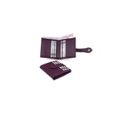 Sanlıne 800 Hakiki Deri Kartlik Gorunumlu Unisex Cuzdan - Murdum