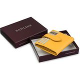 Sanlıne 800 Kartlık Görünümlü Unisex Cüzdan - Sarı