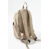 Sanmorris ÖZER-6002 suya dayanıklı paraşüt kumaş unisex sırt çantası - Bej