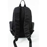 Sanmorris ÖZER-6002 suya dayanıklı paraşüt kumaş unisex sırt çantası - Siyah