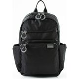 Sanmorris Suya Dayanıklı Paraşüt Kumaş Unisex Sırt Çantası 6002 - Siyah
