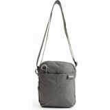 Sanmorris Unisex 4 Bölmeli Suya Dayanıklı Paraşüt Kumaş Omuz Çantası SI-6033 - Koyu Gri